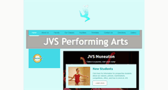 Desktop Screenshot of jvsperformingarts.com
